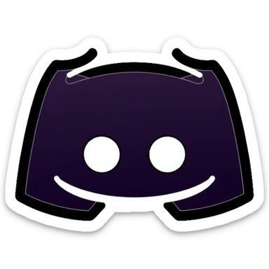 discord logo sticker