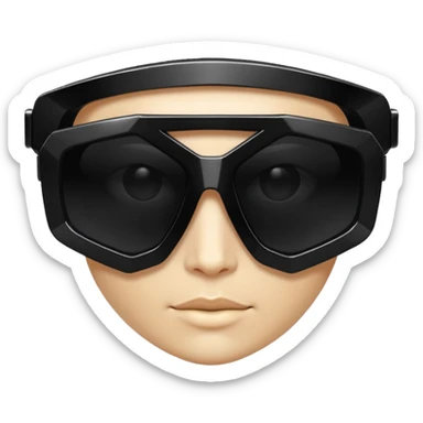 matrix sunglasses sticker