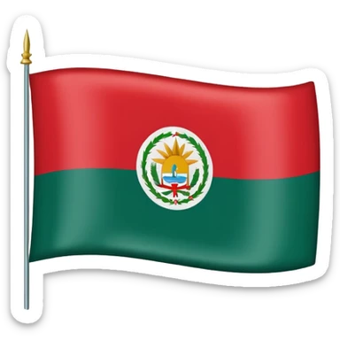 The Yucatán flag sticker