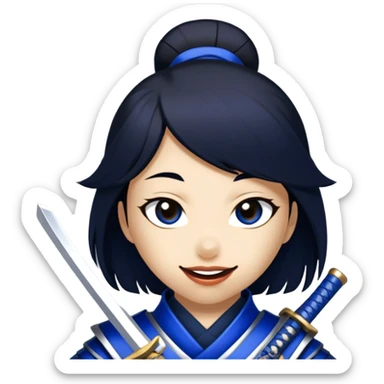 Steadfast Samurai sticker