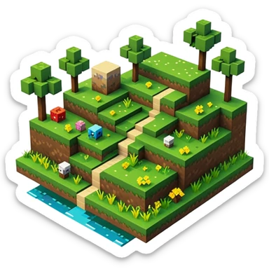 minecraft sticker