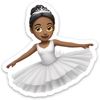 Bailarina Blanca sticker