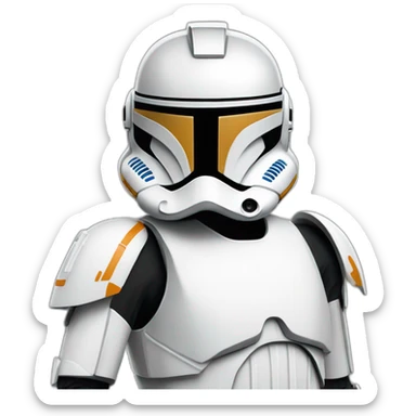 Star Wars. Clone trooper phase 2. Order Sixty Six sticker