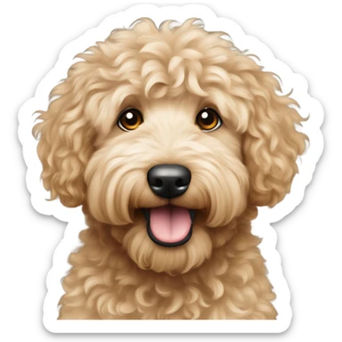 Goldendoodle  sticker