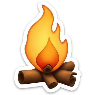 Fire sticker