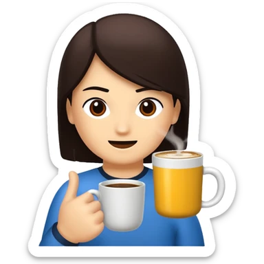 Bir roblox kızı bedava kahverengi saçı erkek bacon üstü ile bir emoji sticker