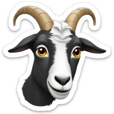 Goat sticker