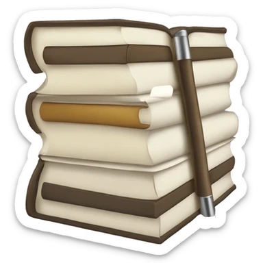 Book reed with text « Code civil » sticker