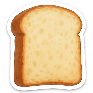 slice of bread sticker