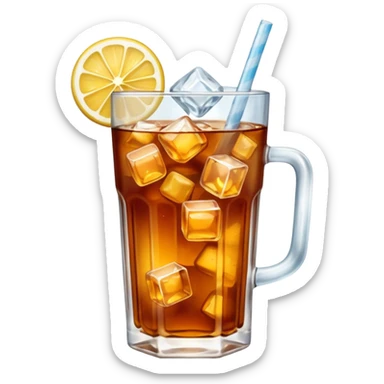 ice tea sticker