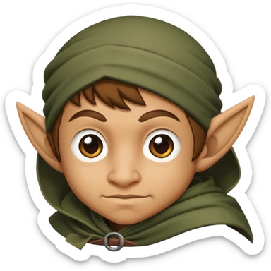 halfling thief sticker