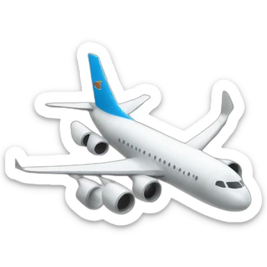 plane landing florida sticker
