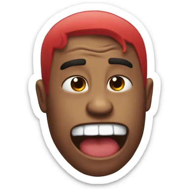 Love wih anger sticker