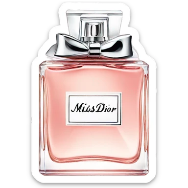 Miss Dior perfume sticker