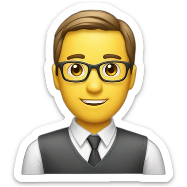 chat informaticien sticker