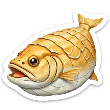 bacalhau salgado seco sticker