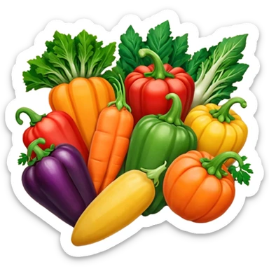 Garden Vegetables sticker