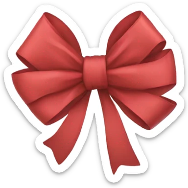 Bow sticker