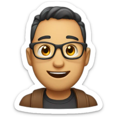 Christian Akiki saying hi sticker