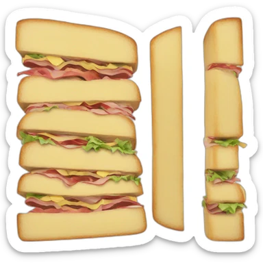 sandwich long sticker