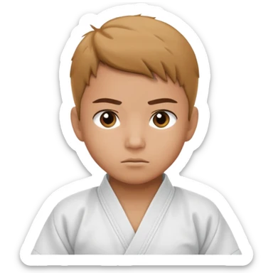 judo kid sticker