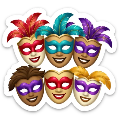carnaval sticker