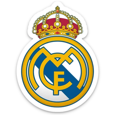 Real Madrid emojisi yapar mısın sticker