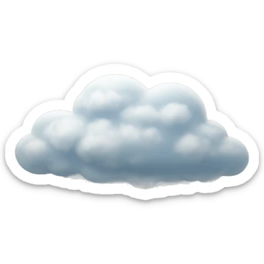 Cloud sticker