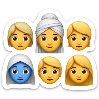 hayvan kostümü giymiş insan sticker