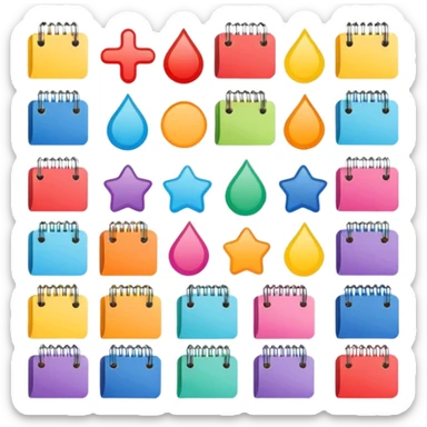 Planner note stickers sticker