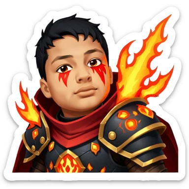 Volcanic Warlock sticker