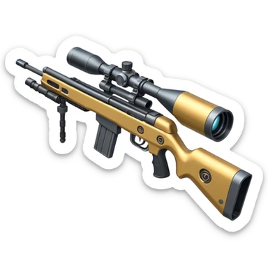 tech sniper rifle sticker
