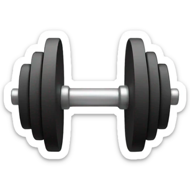 Dumbbell sticker