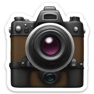 Fancy camera  sticker