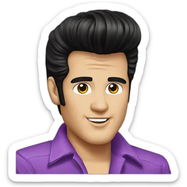 Elvis presley sticker
