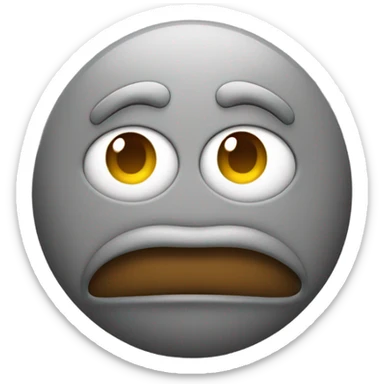 Mellow happy emoji that’s stoned sticker