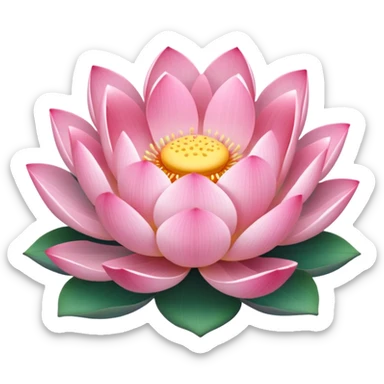 Lotus sticker