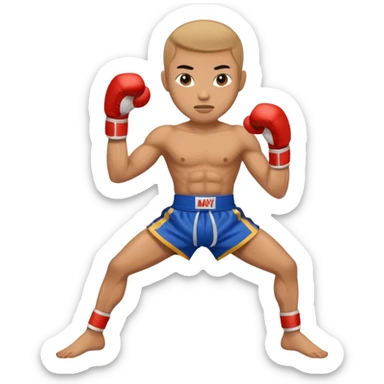 prajet de muai thai sticker
