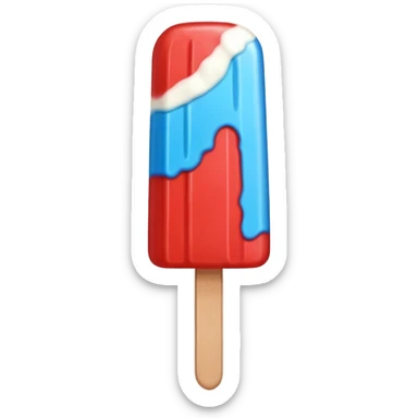 Bomb pop popsicle  sticker