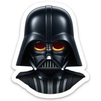 Darth vader does not believe it sticker