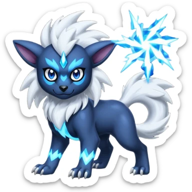 Luxio-Absol-Luxray-fusion sticker