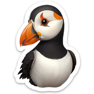 Puffin sticker