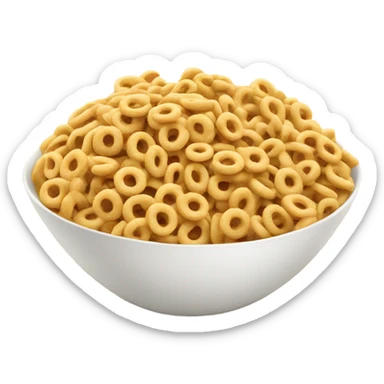 Cheerios cereal sticker