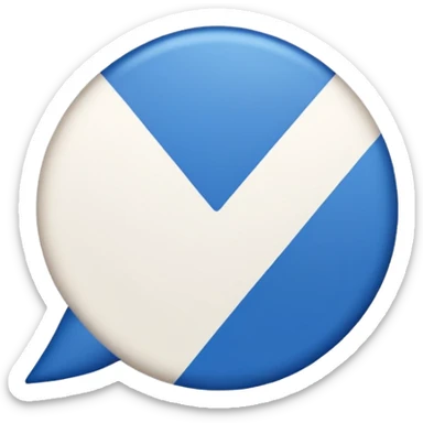 Create a emoji of realistic Instagram blue tick sticker