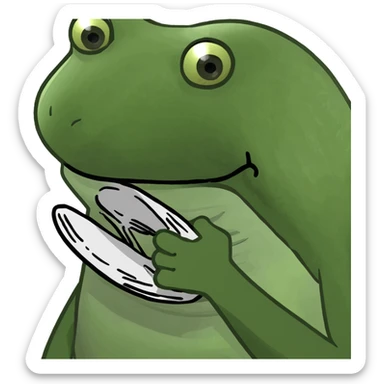 fake choking yourself sticker