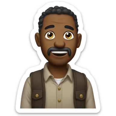 Scrappy Little Nobody sticker