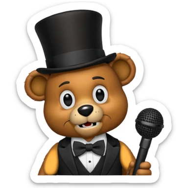 freddy fazbear sticker