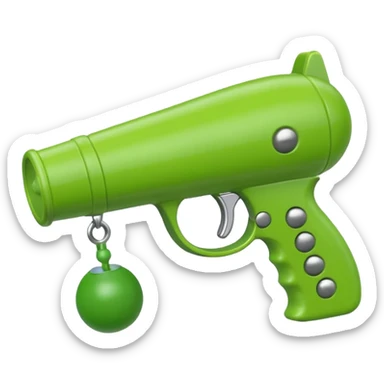 pea shooter sticker