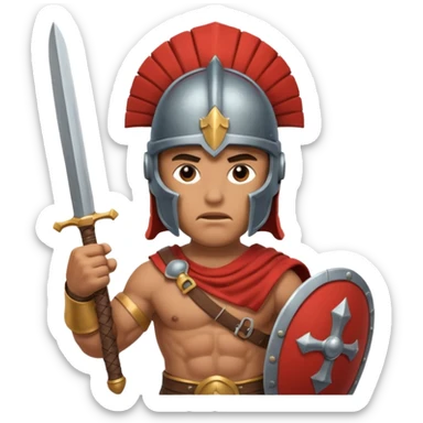murmillo gladiator sticker