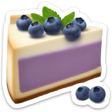 Blueberry Cheesecake  sticker